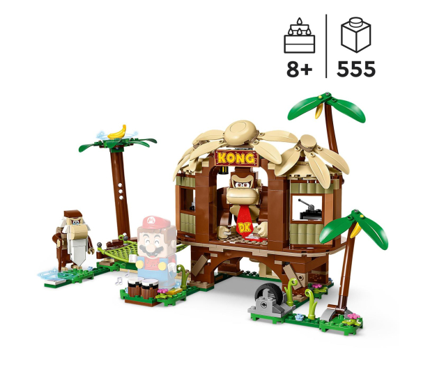 LEGO Super Mario 71424 Domek na drzewie Donkey Konga - 1159397 - zdjęcie 2